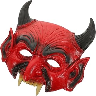 FOMIYES Máscara De Dia Das Bruxas Máscara De Halloween A Máscara Máscara De Carnaval Para Homens De Festa Para Adultos Máscara Assustadora Para Homens Máscara De Demônio De Baile