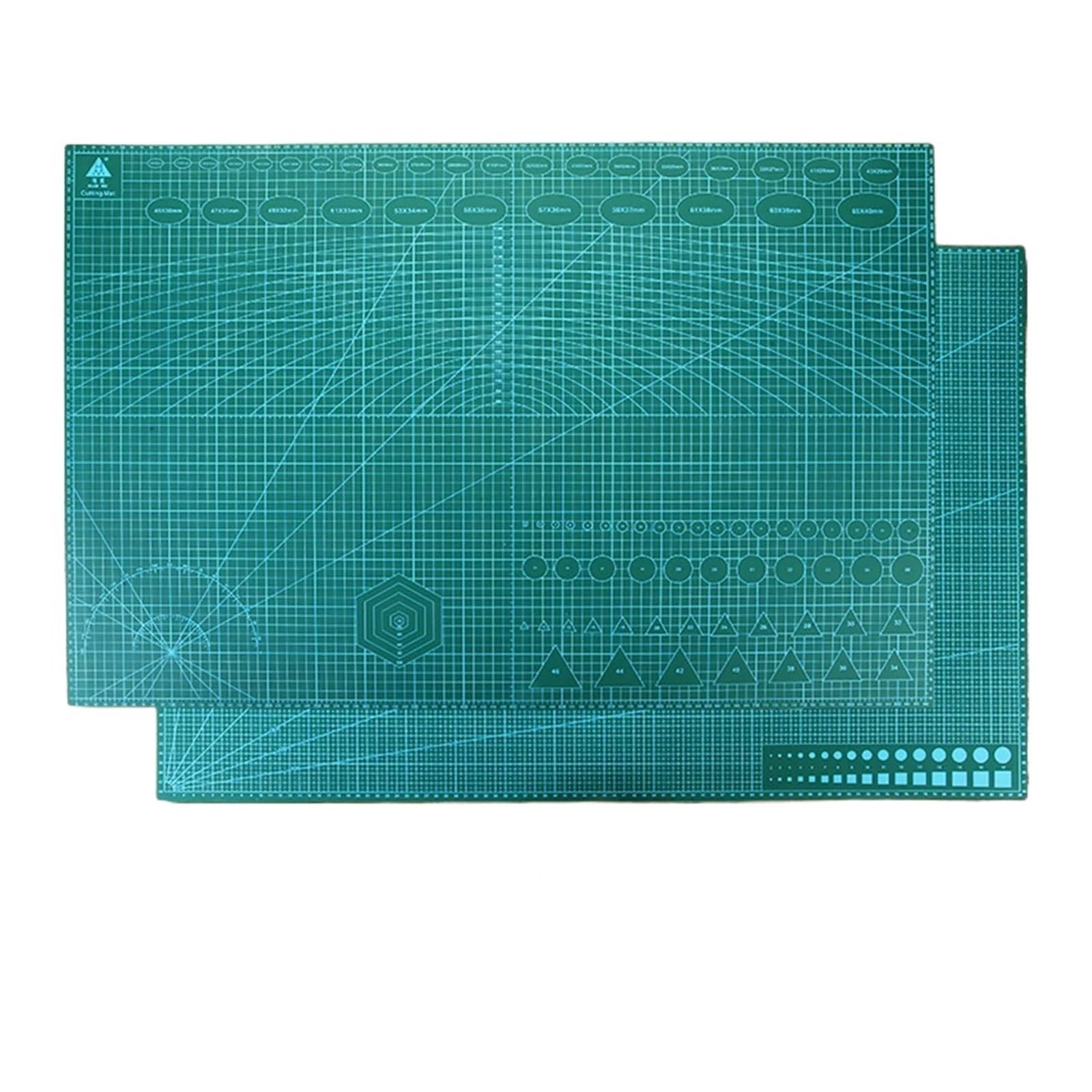 Self Healing Cutting Mats Self Healing Cutting Mat PVC Cutter Plate Double-Sided 3 Layer Pad 90x60cm Rotary Board for Sewing Quilting