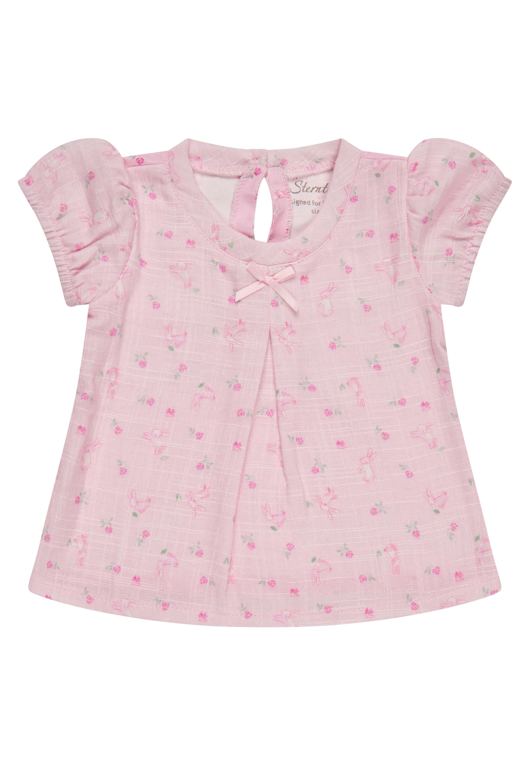 Sterntaler Mädchen Kurzarmshirt Hase T-Shirt (1er Pack)