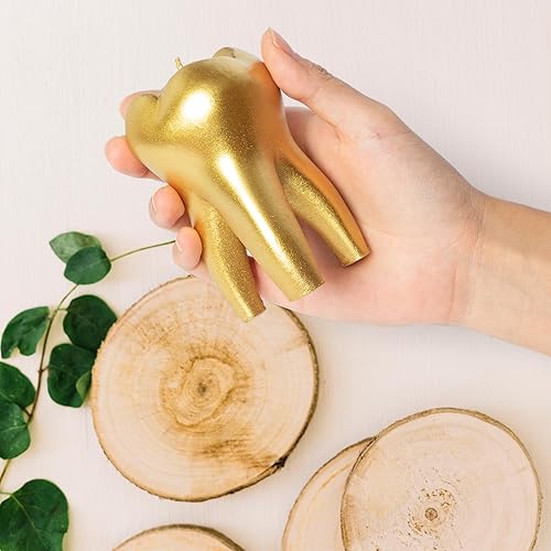 Miniatura 10 de Zainpe Vela perfumada de dientes lechosa para habitación dental decoración estética de vainilla velas aromáticas de cera de soja natural de larga