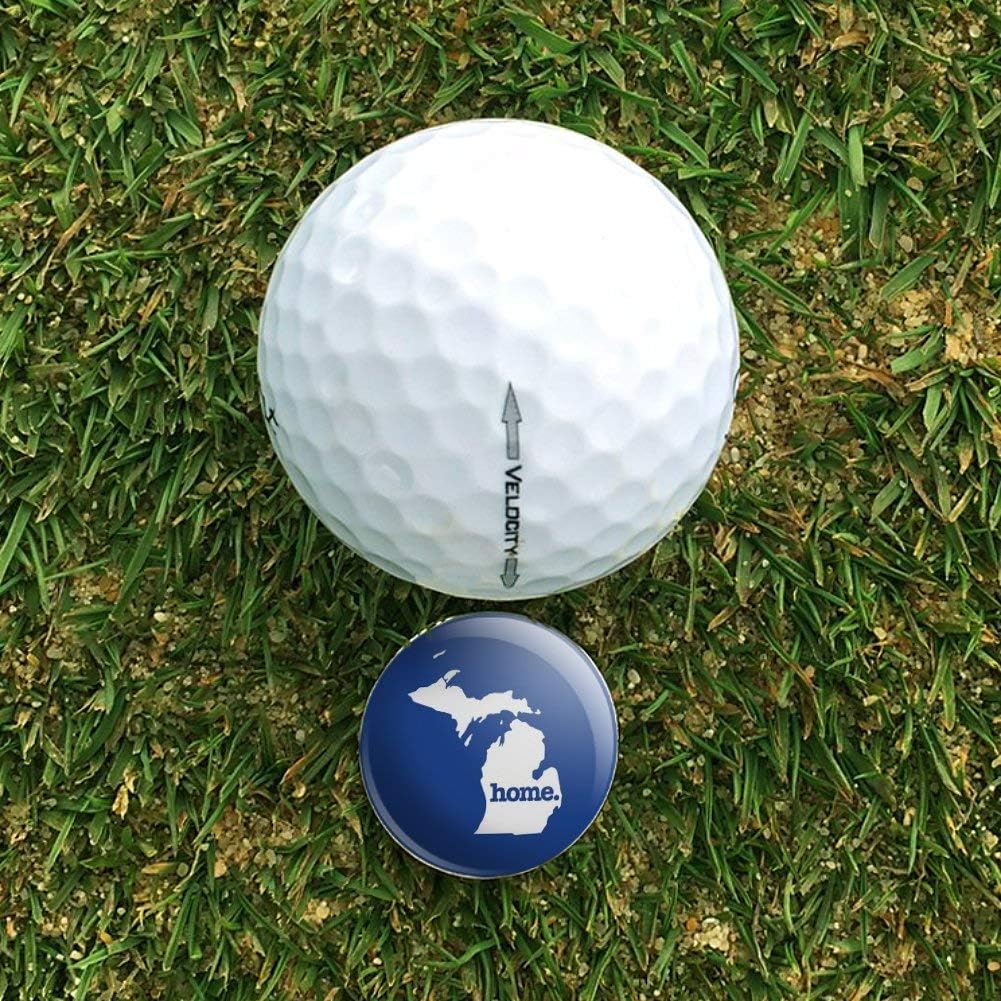 review GRAPHICS & MORE Michigan MI Home State Solid Navy Blue Officially Licensed Golf Hat Clip with Magnetic Ball Marker