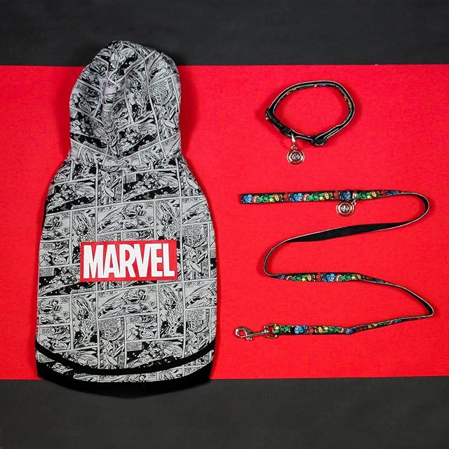 Foto 5 de 8 de CERDÁ LIFE'S LITTLE MOMENTS Cerdá - Forfanpets, Ropa Perro Héroes Marvel - Licencia Oficial Marvel, Grau