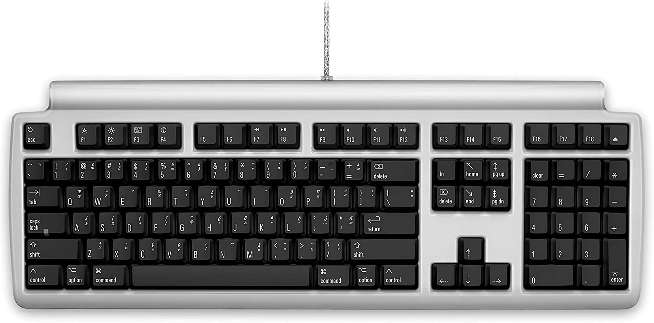 Matias Quiet Pro Keyboard – Quiet Click Mechanical Keyboard – Includes 3 USB 2.0 Ports