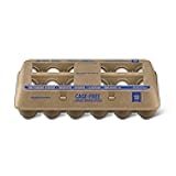 Amazon Grocery, Cage Free Large White Eggs, Grade A, 18 Ct