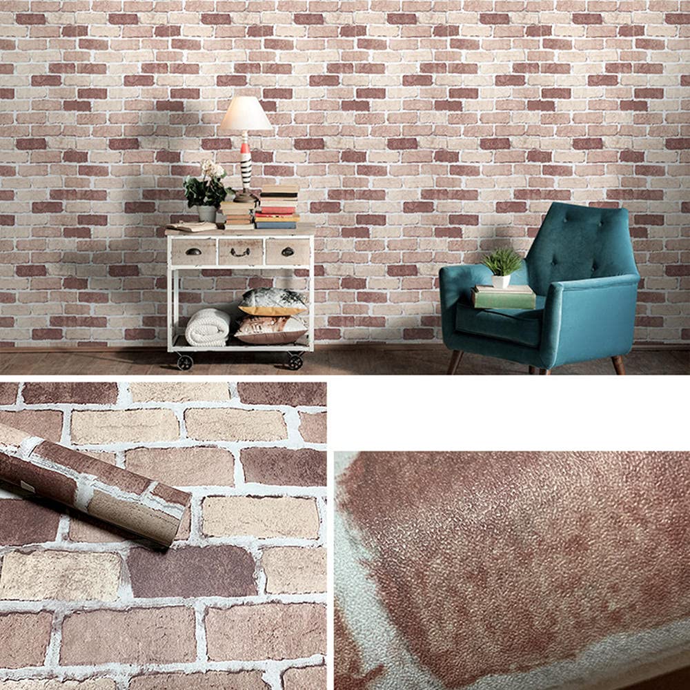 Stickers Muraux PVC CYN Papier Peint Autocollant Manteau Mural 45cm x 10m