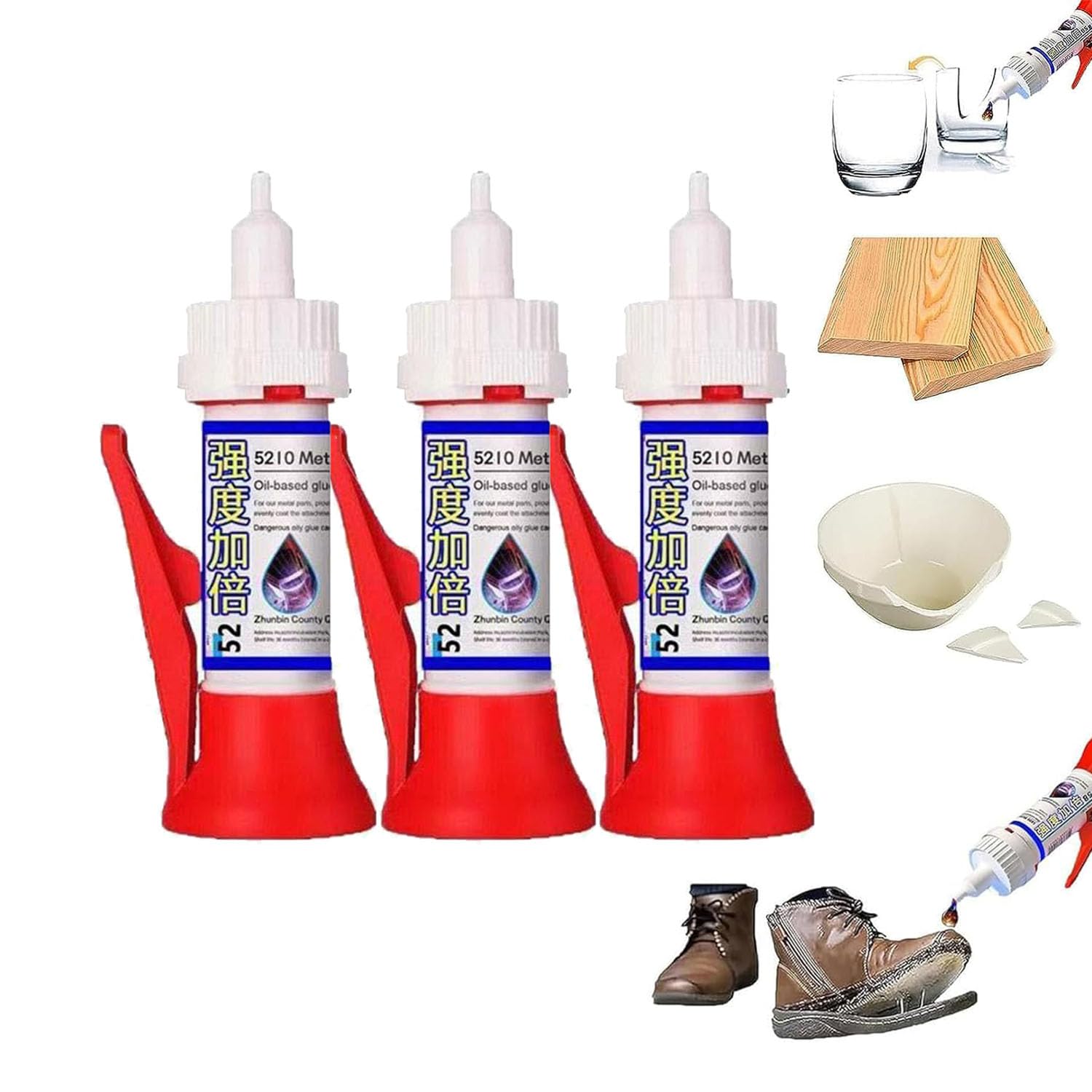 Powerful Solder Multi-Material Repair Adhesive,5210 Met Oil Based Glue,5210 Powerful Solder Multi-Material Repair Adhesive for Metal, Ceramic, Plastic