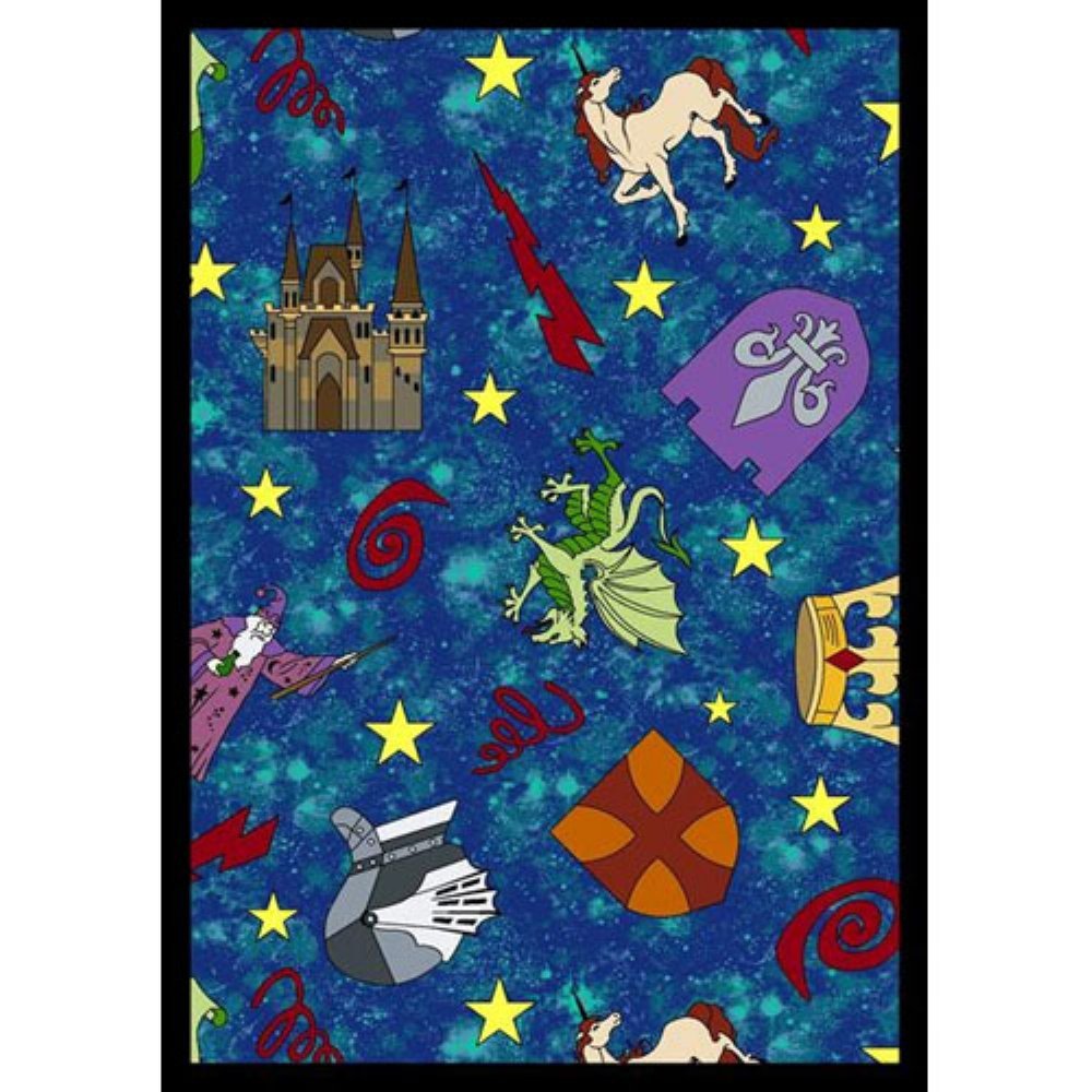 Joy CarpetsPlayful Patterns Mythical Kingdom Area Rug, Multicolored