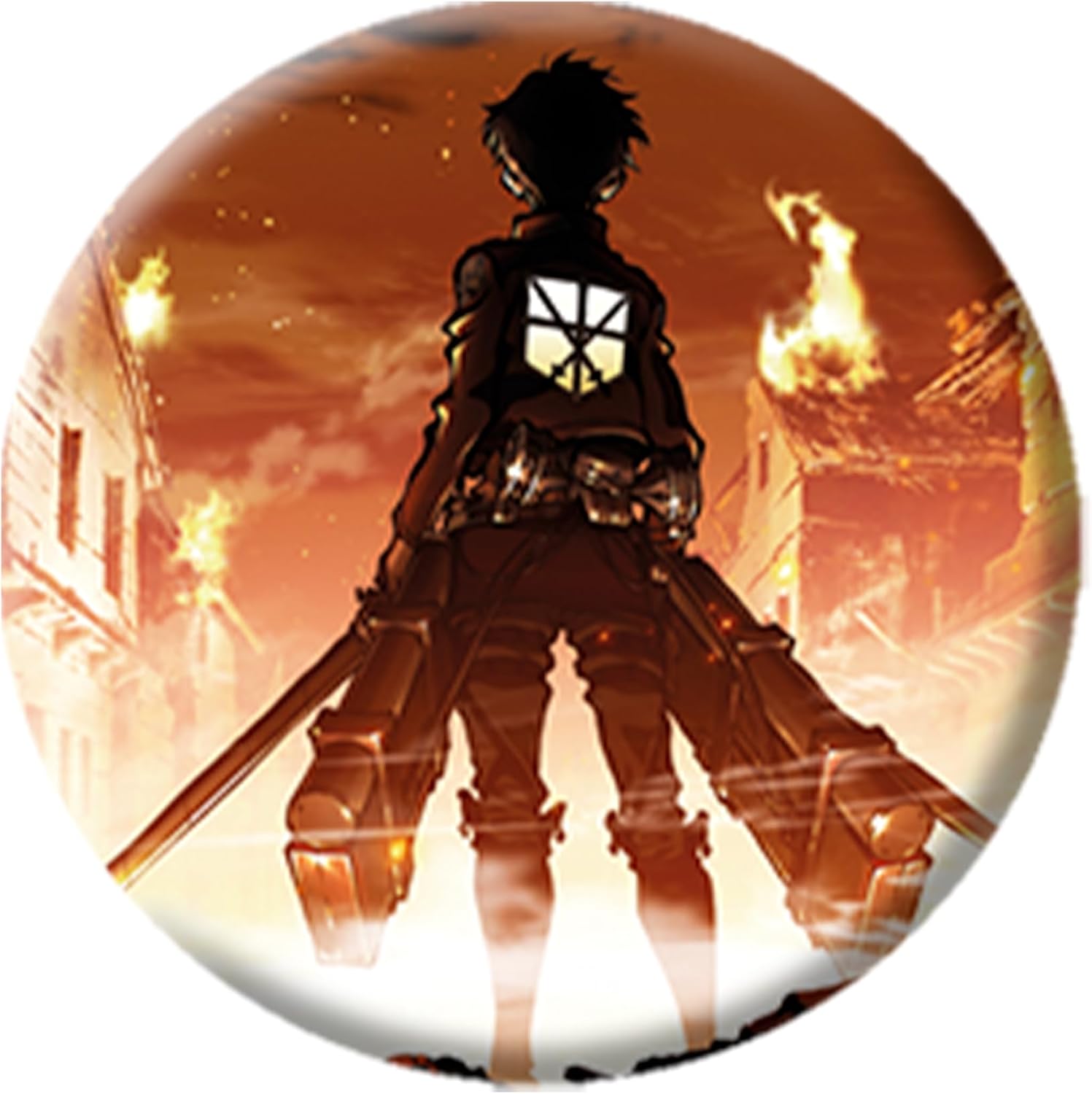 GB eye Attack On Titan Characters Badge Pack