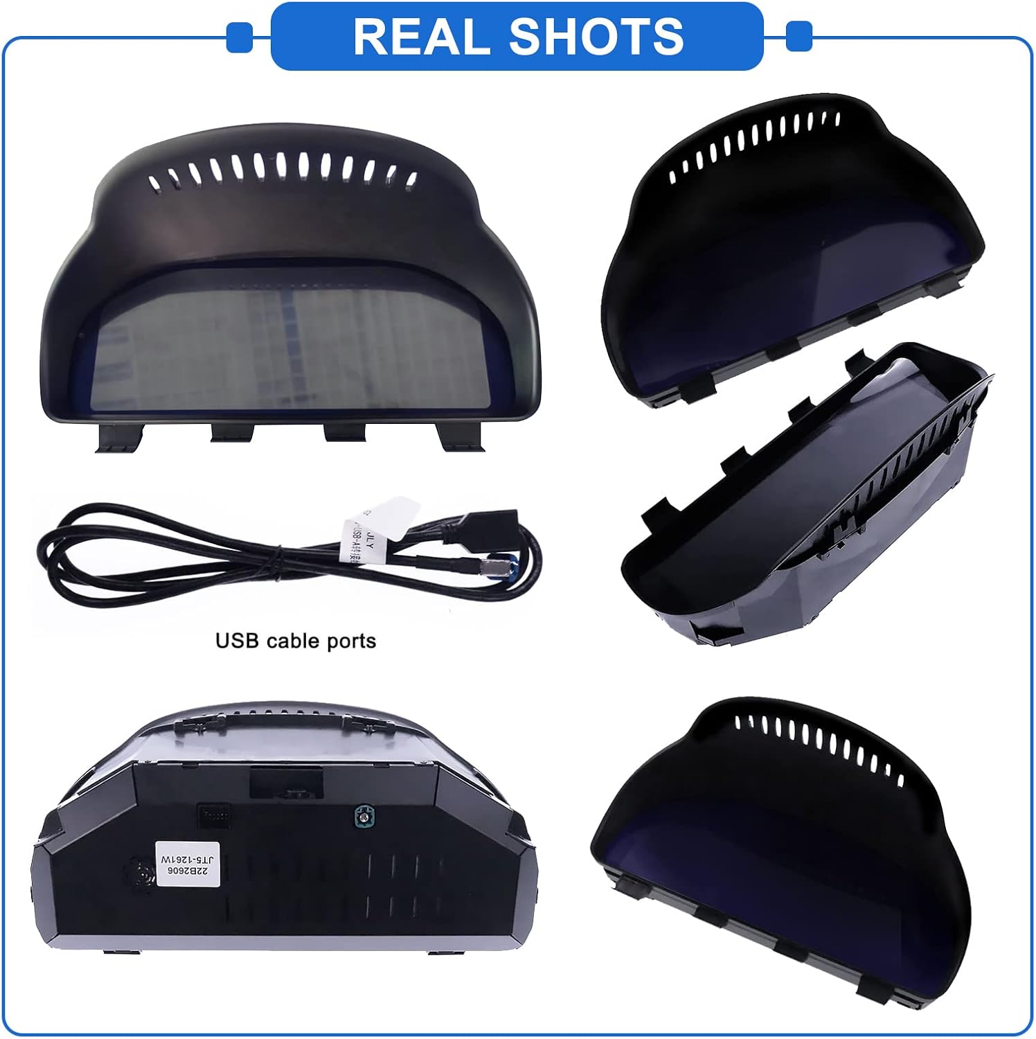 MOOKAKA Digital Cluster compatibility with various BMW 5, 6, 7 Series and GT models