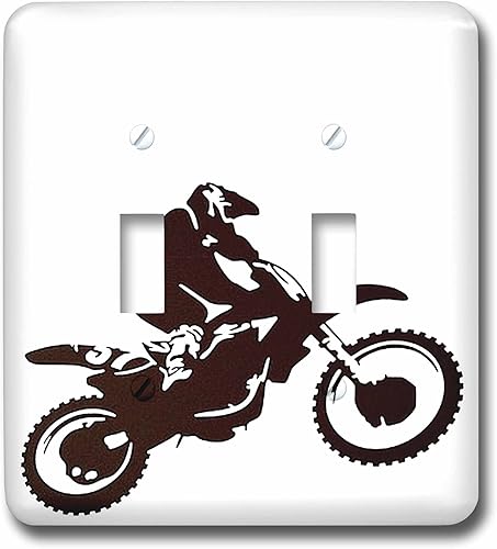 3dRose lsp_78777_2 Interruptor de palanca doble para motocross