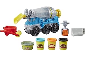 Wheels Cement Truck Construction Play Doh