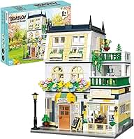Blocos de Montar Construção City Garden Hotel - Modelos de Casas, Blocos para Adultos e Adolescentes