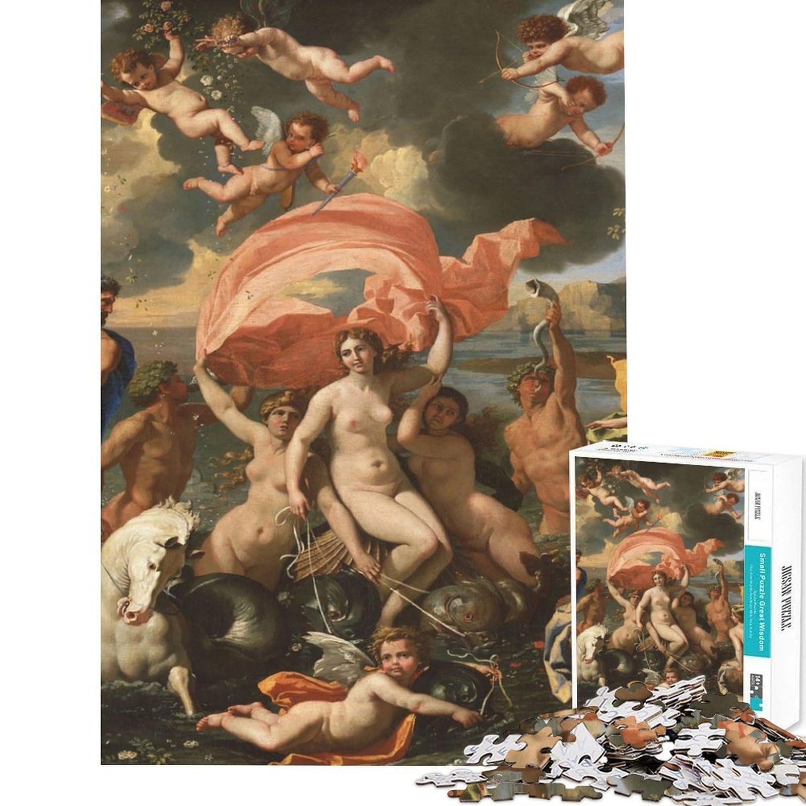 1000 Piece Jigsaws for Adults Puzzle The Adoration of The Magi Puzzle for Adults Family Game Precision Cutting Great Gifts for Gaming (Size 38x26cm) — image 1
