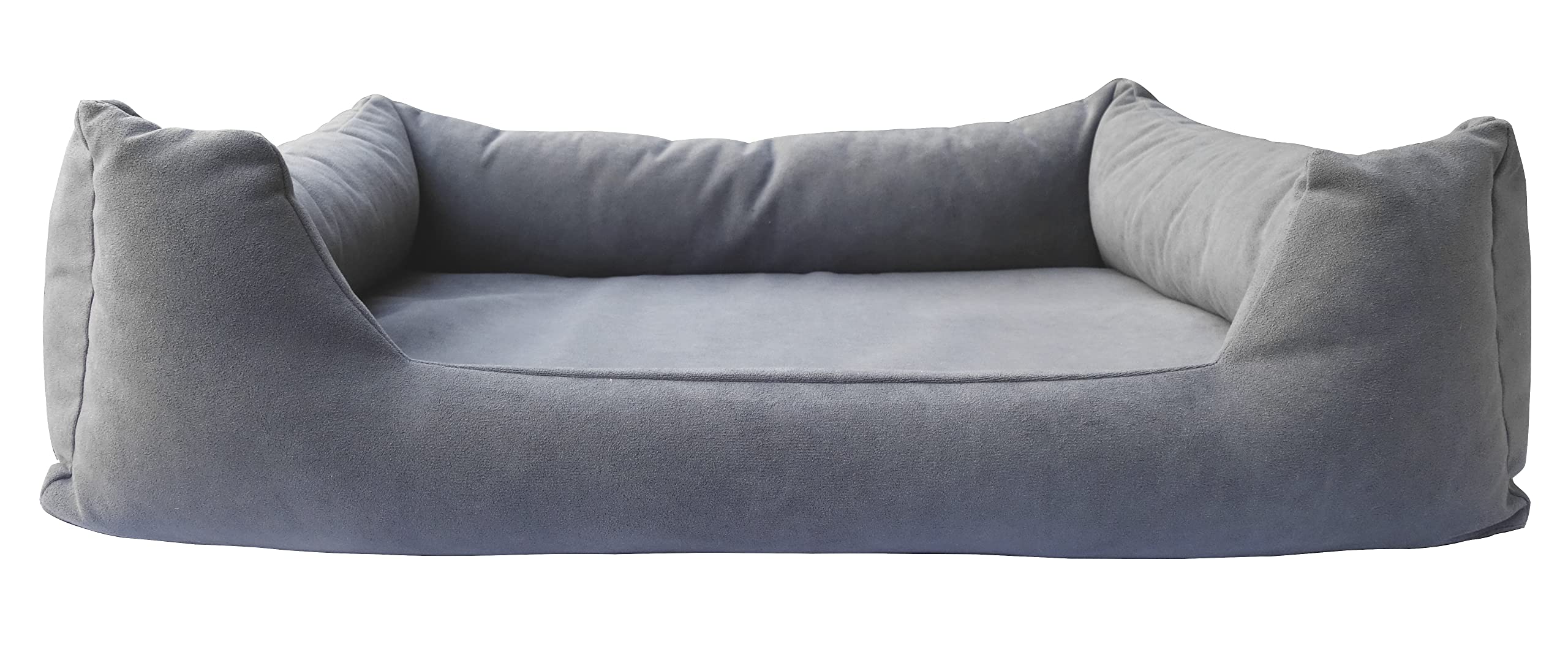 Ortopedyczne legowisko dla psa rozmiar M 70x80 cm, kosz dla psa, sofa dla psa 2 w 1, materac ortopedyczny