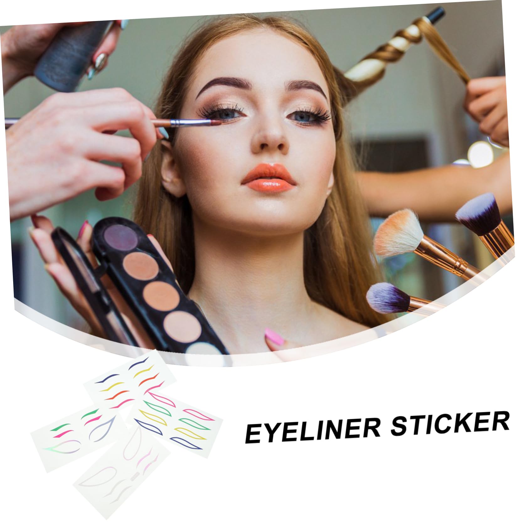 Ipetboom 20sets Eyeliner Stickers Da Adesivi Professionali Per Trucco Occhi Facile Applicazione Per Mascherate Festival e Vita Quotidiana Design Per Tutti Tipi Di Occhi