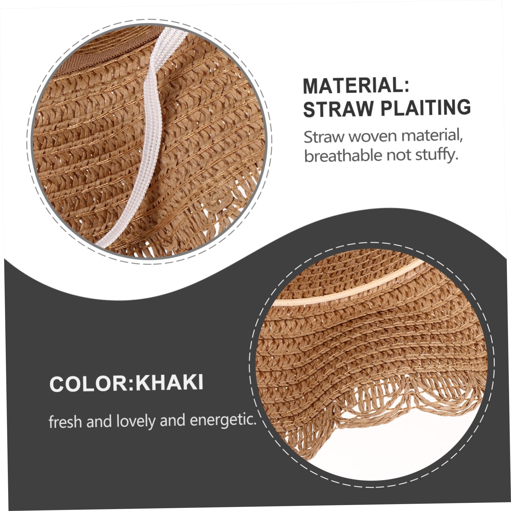 Visera Solar para Bebés Y Sombrero De Protección Solar Sombreros para Pequeños Sombrero De ala Ancha para El Sol Sombrero De Protección Solar para Gorras De Playa para