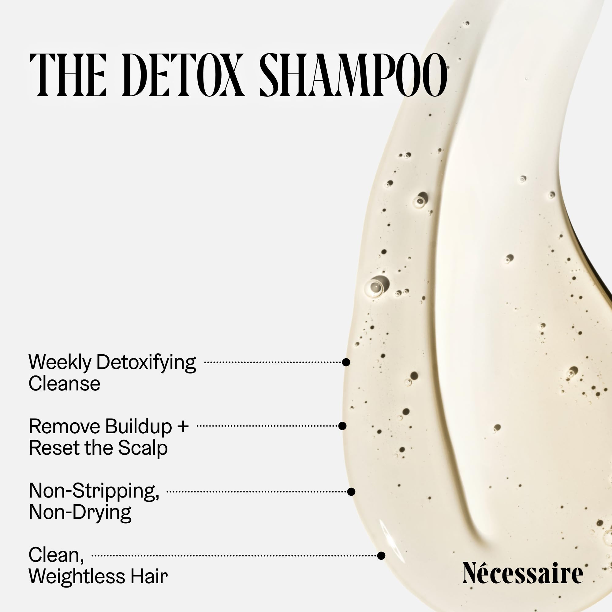 Nécessaire Detox Shampoo with Organic Apple Cider Vinegar, 250 ml
