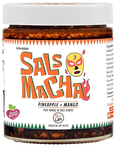 Miniatura 8 de SAUCE UP - Aceite de chile artesanal de salsa ahumada macha, 6 onzas. Auténtica y ahumada sabor a chipotle mexicano con nueces y semillas, apta para