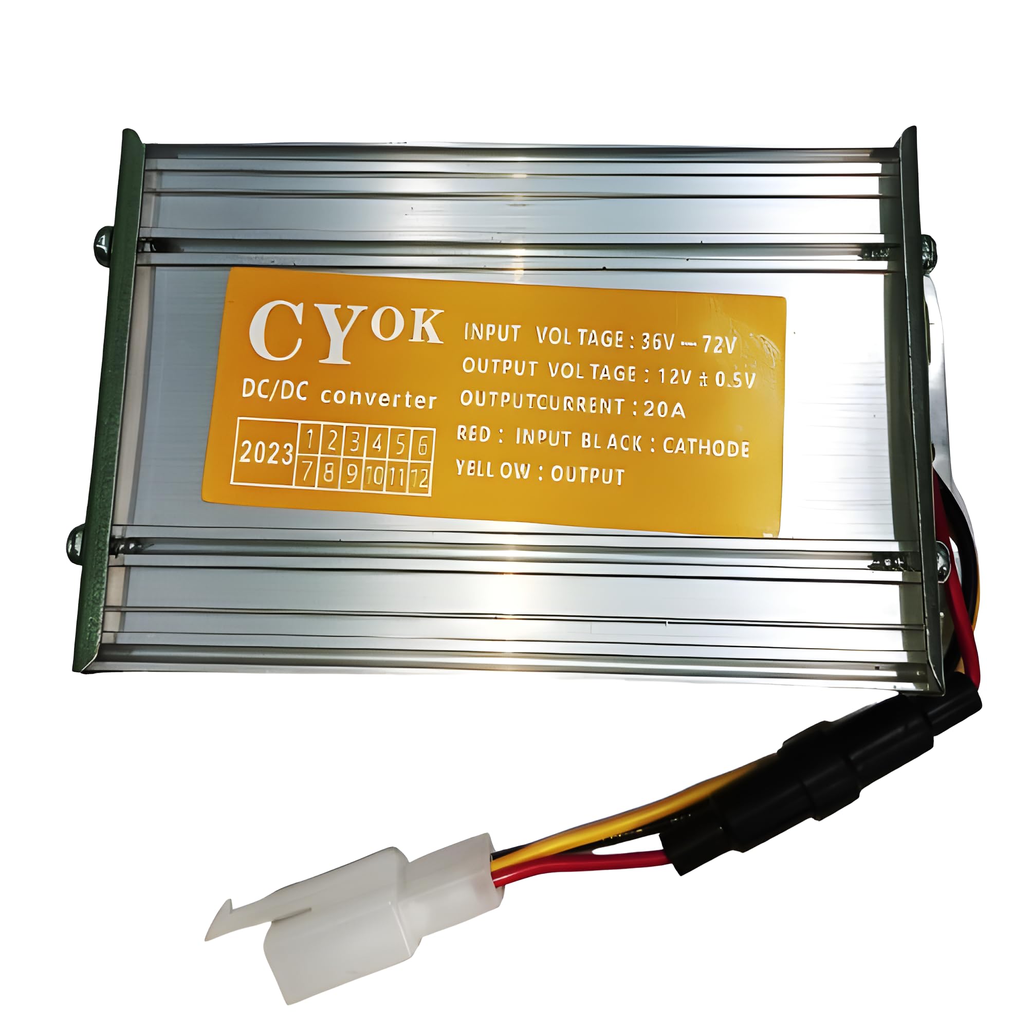 CY OK DC to DC Converter 36V/72V DC to 12V DC 20 AMP Output (B0CS9Q35ND) Amazon Price History, Amazon Price Tracker