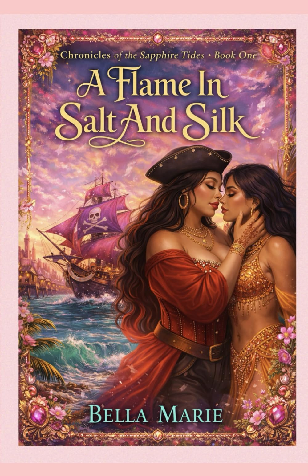 A Flame In Salt And Silk: Chronicles Of The Sapphire Tides Book 1
