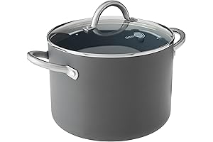 The Lima Hard-Anodized Nonstick 8 qt Stock Pot: The Epitome of Culinary Excellence