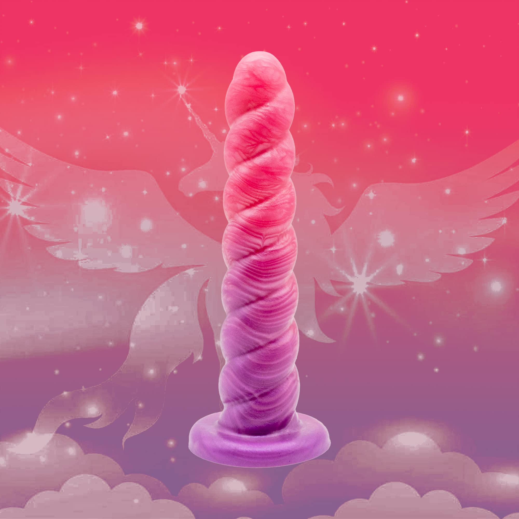 Amazon.com: Twisted Fantasies Unicorn Horn Suction Cup Dildo