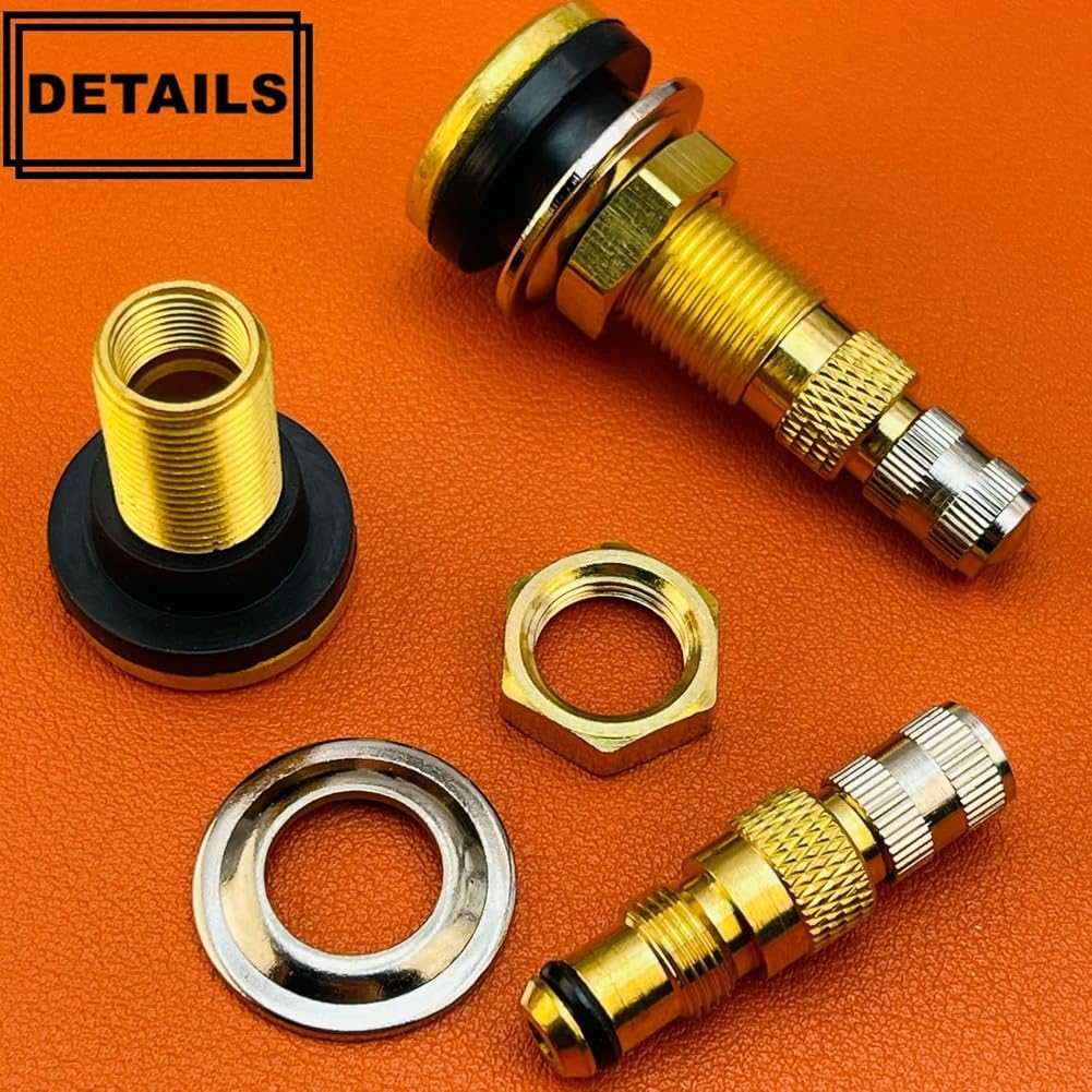 TR618A, stelo valvola per pneumatici tubeless per foro da 16 mm