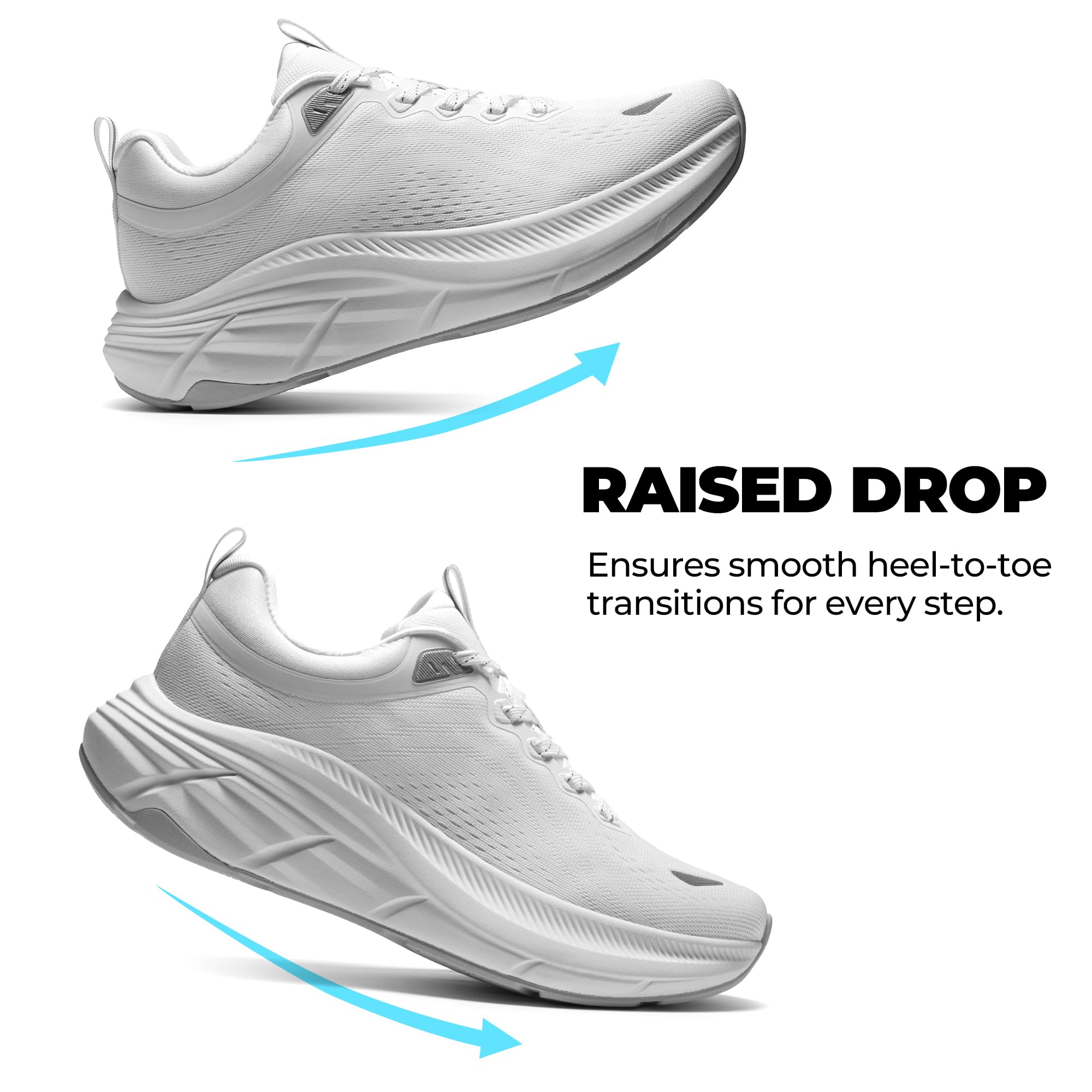 NORTIV 8 Women's Walking Shoes Cushion Comfortable ActiveBreeze Running Tennis Shoes Non-Slip Workout Gym Sports Athletic Breathable Fashion Sneakers