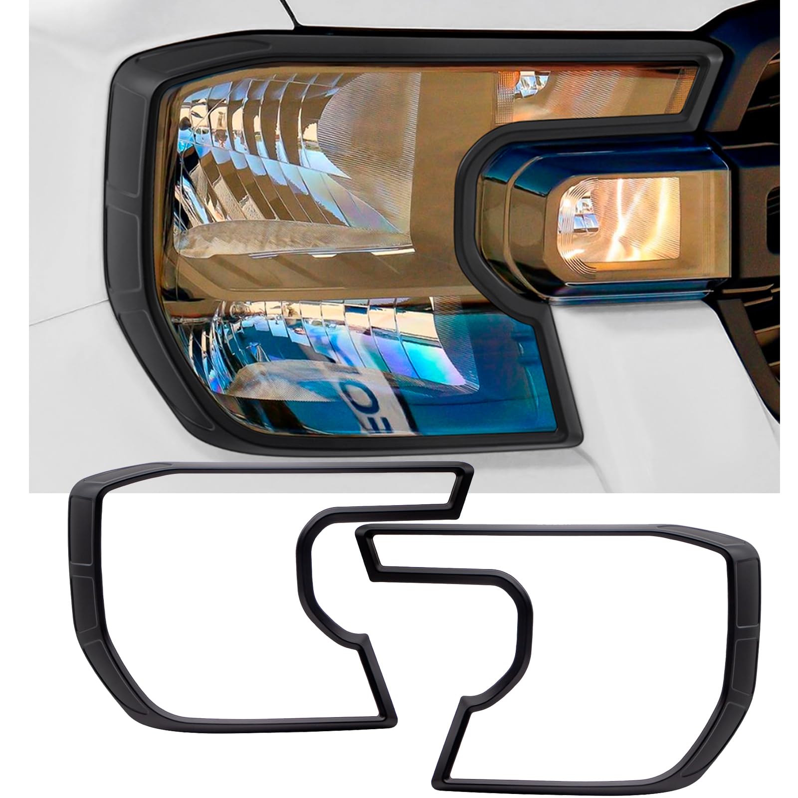 JHCHAN Tankdeckel Schutz für Ford Ranger 2012–2022 T6 T7 T8