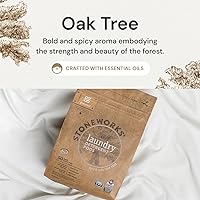 Vista 3 de Cápsulas de detergente para ropa en polvo Grab Green Stoneworks Natural, Árbol de Roble, 50 lavados