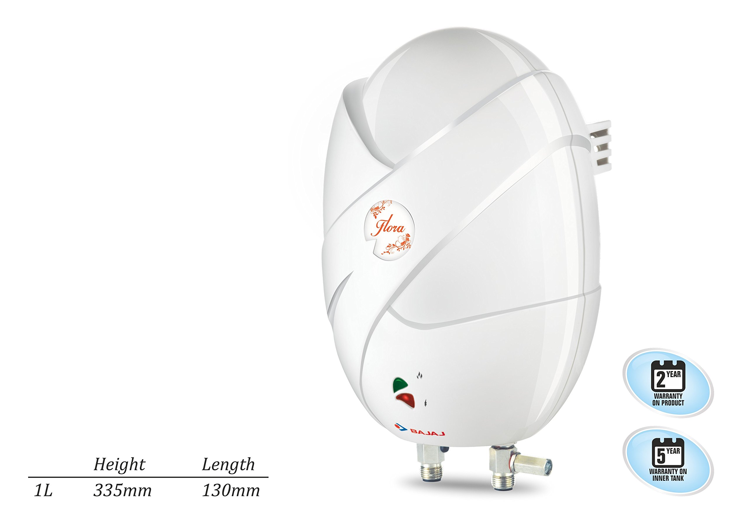 Bajaj Flora 1-Litre Instant Water Heater - Amazon.com