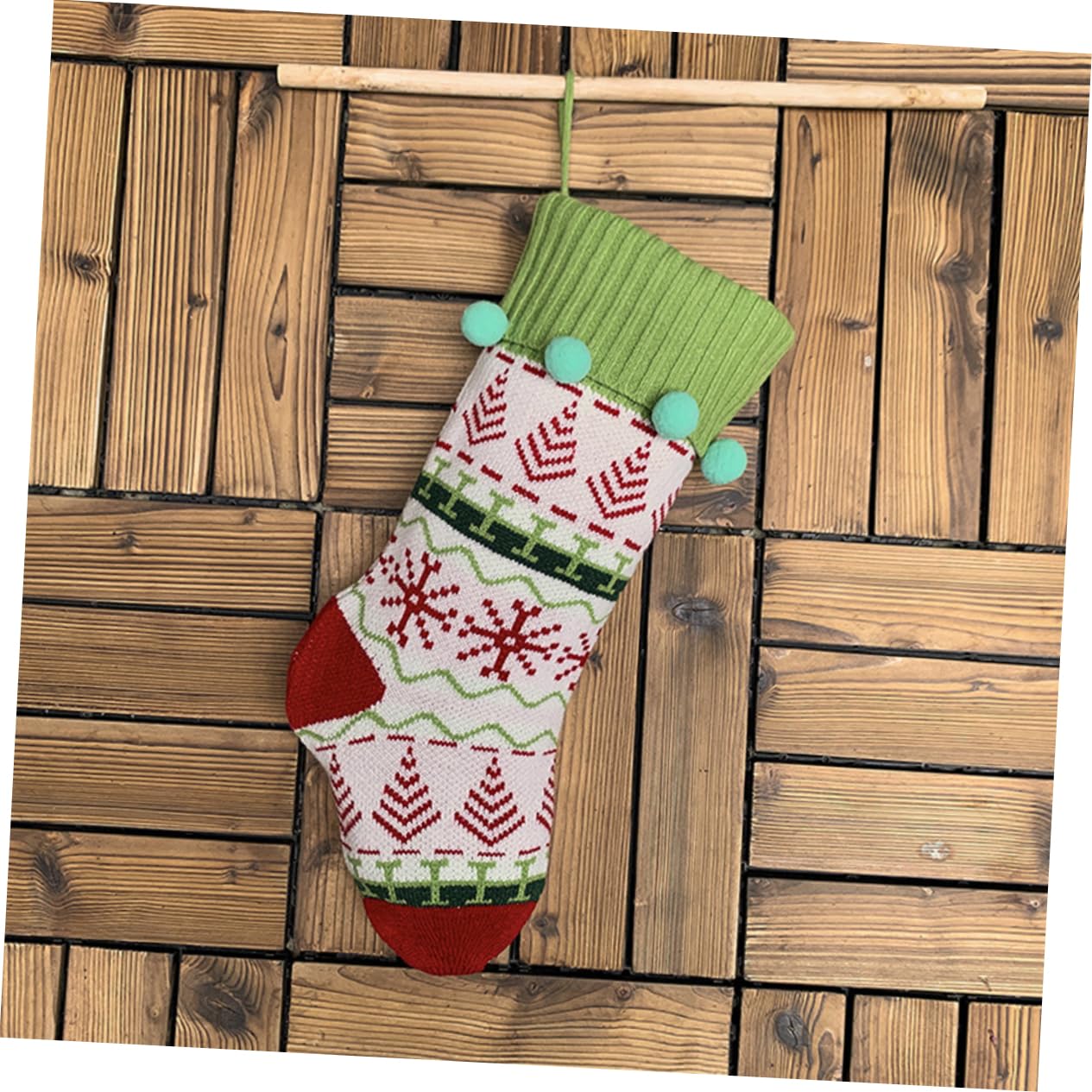 Cabilock 3stücke Weihnachtsstrumpf als Geschenketüte für Junge Mädchen mit Festlichem Design für Weihnachtsbaum und Kamin zum Aufbewahren von Süßigkeiten und Geschenken