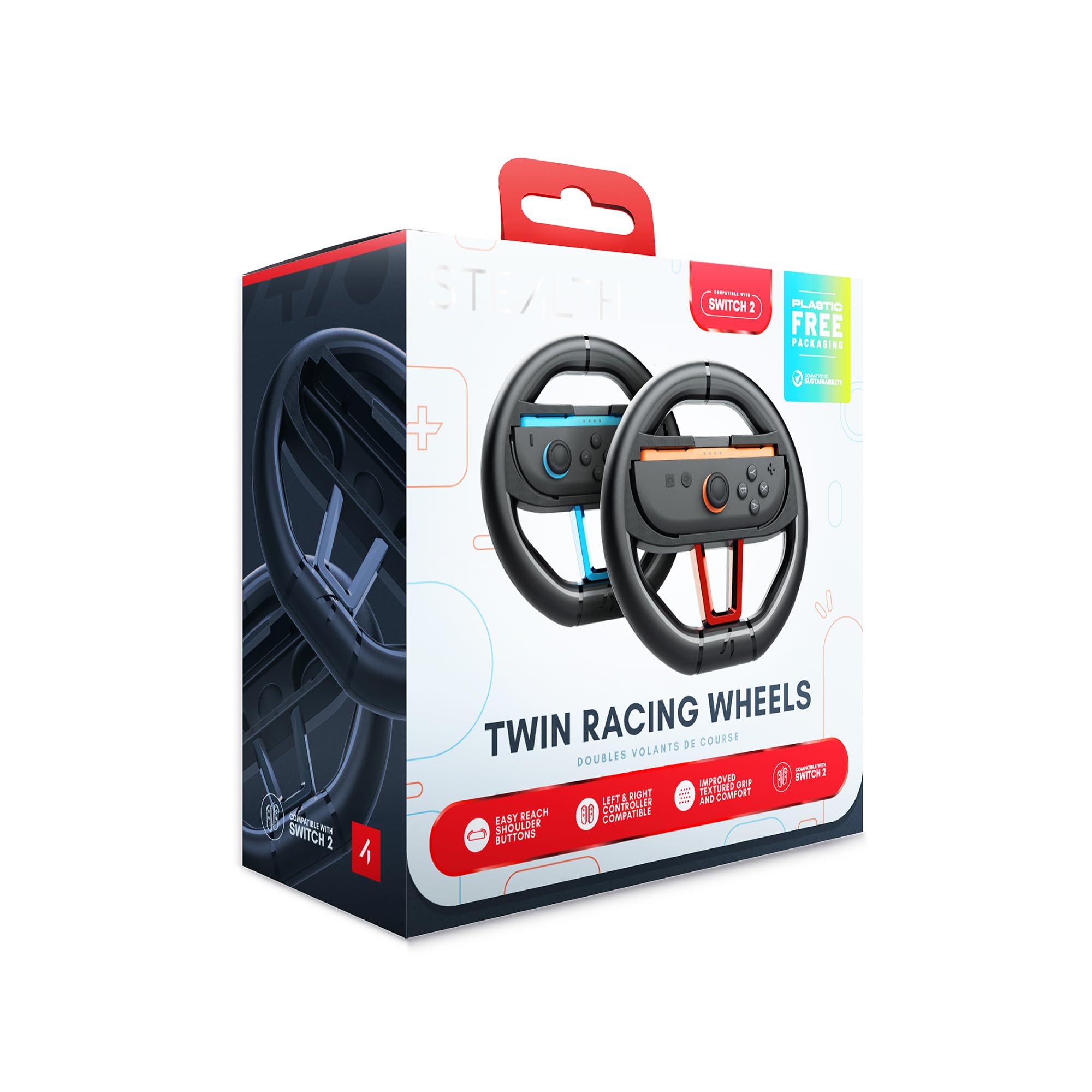 Stealth Racing Wheel For Switch 2