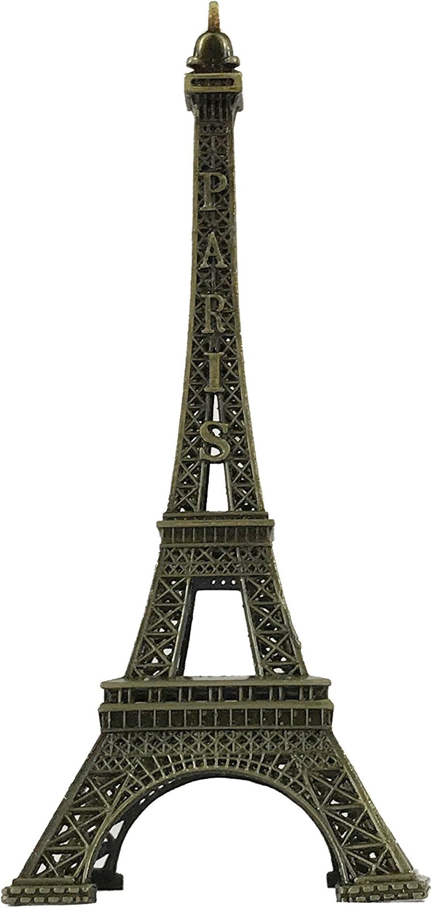 7" Eiffel Tower Statue Decor Alloy Metal, Bronze