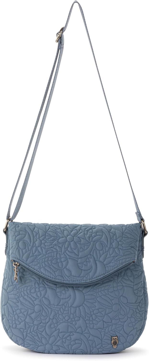 Sakroots Foldover Crossbody Purse - Women's Handbag For Everyday & Travel - Cross Body With Adjustable Shoulder Strap - Image 6