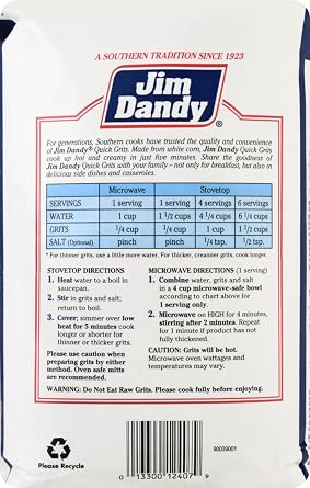 Hometown Foods Jim Dandy Quick Grits, 5 lb