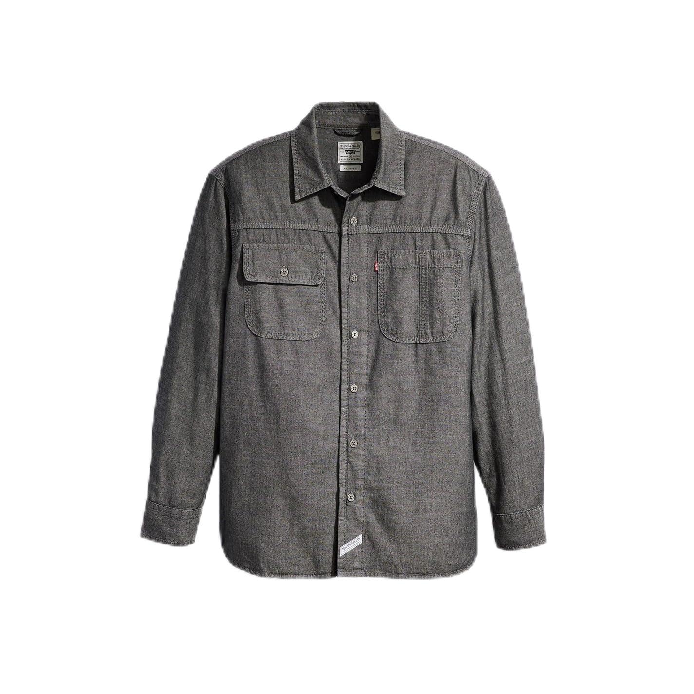 Levi's LS Auburn Worker Blacks, Riley Black Chambray, XL