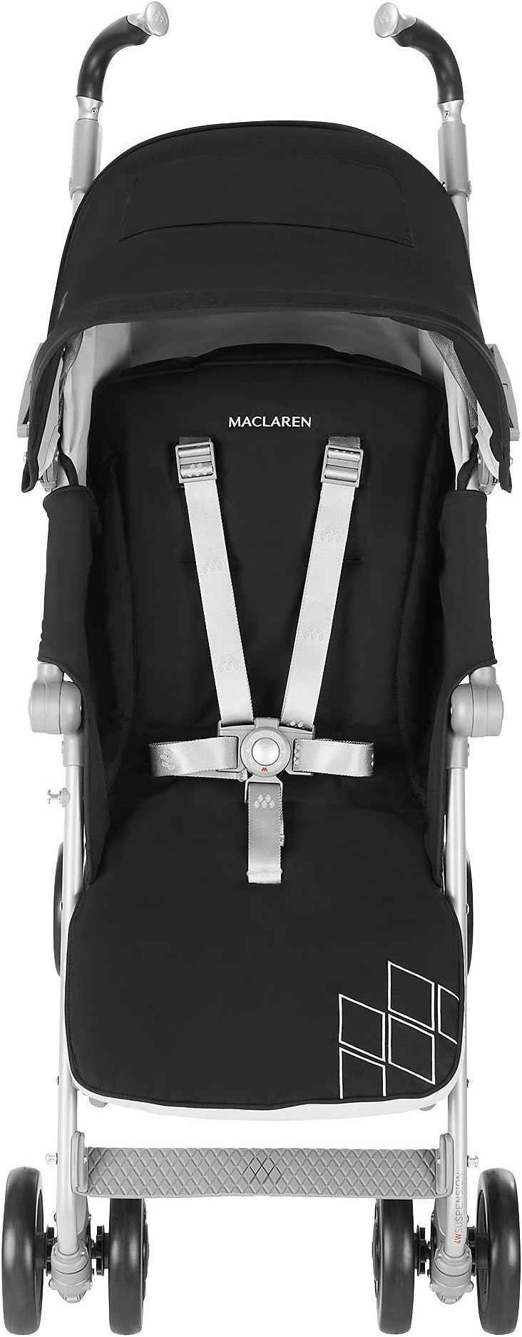 Maclaren Techno XT Stroller, Black/Silver by Maclaren