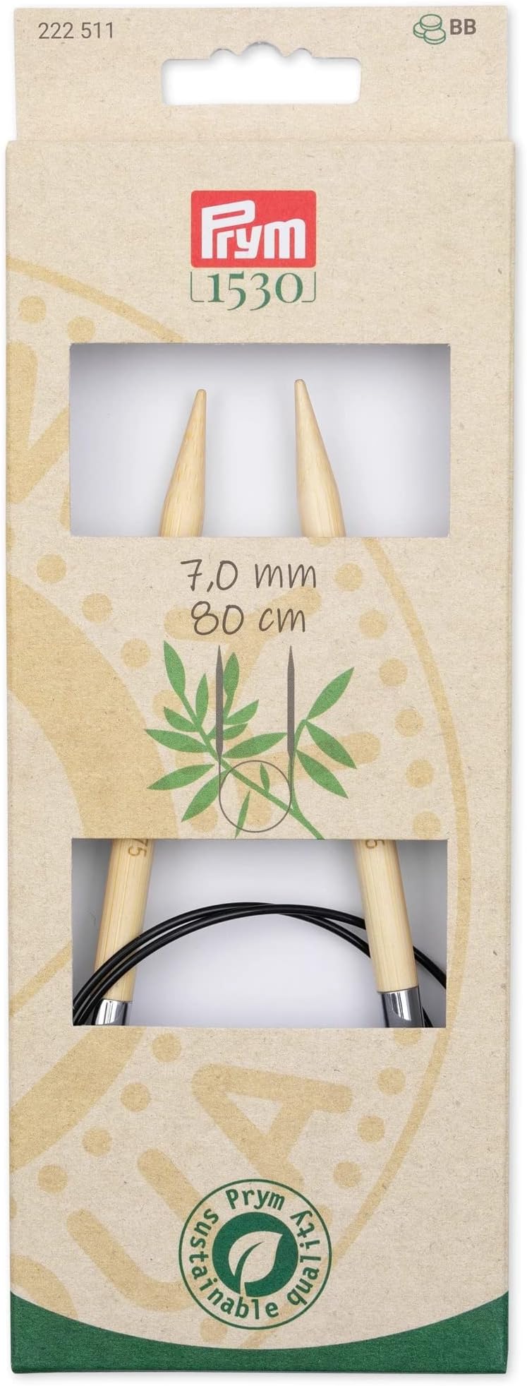 Knitting Needles, Natural, One Size