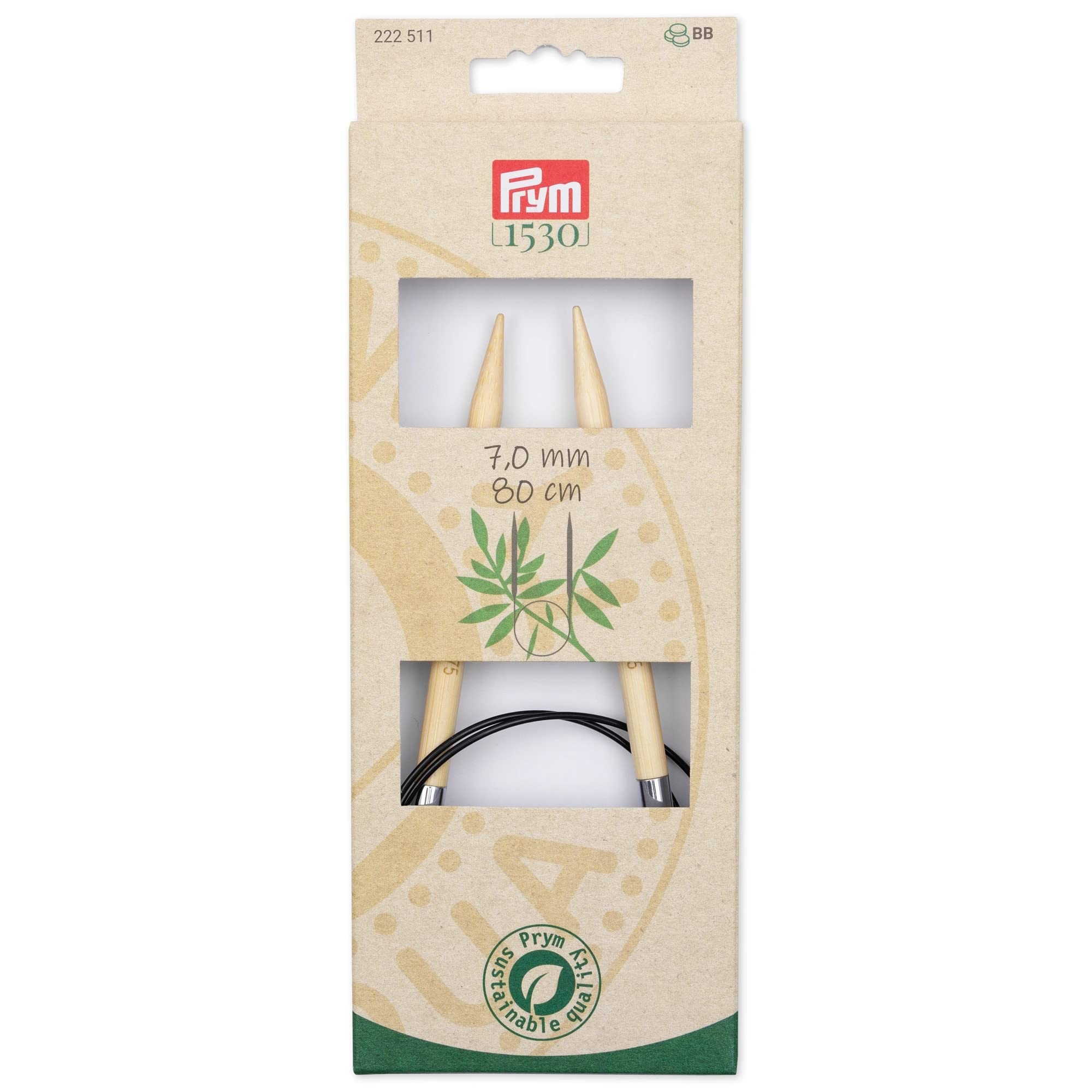 Prym Knitting Needles, Natural, One Size