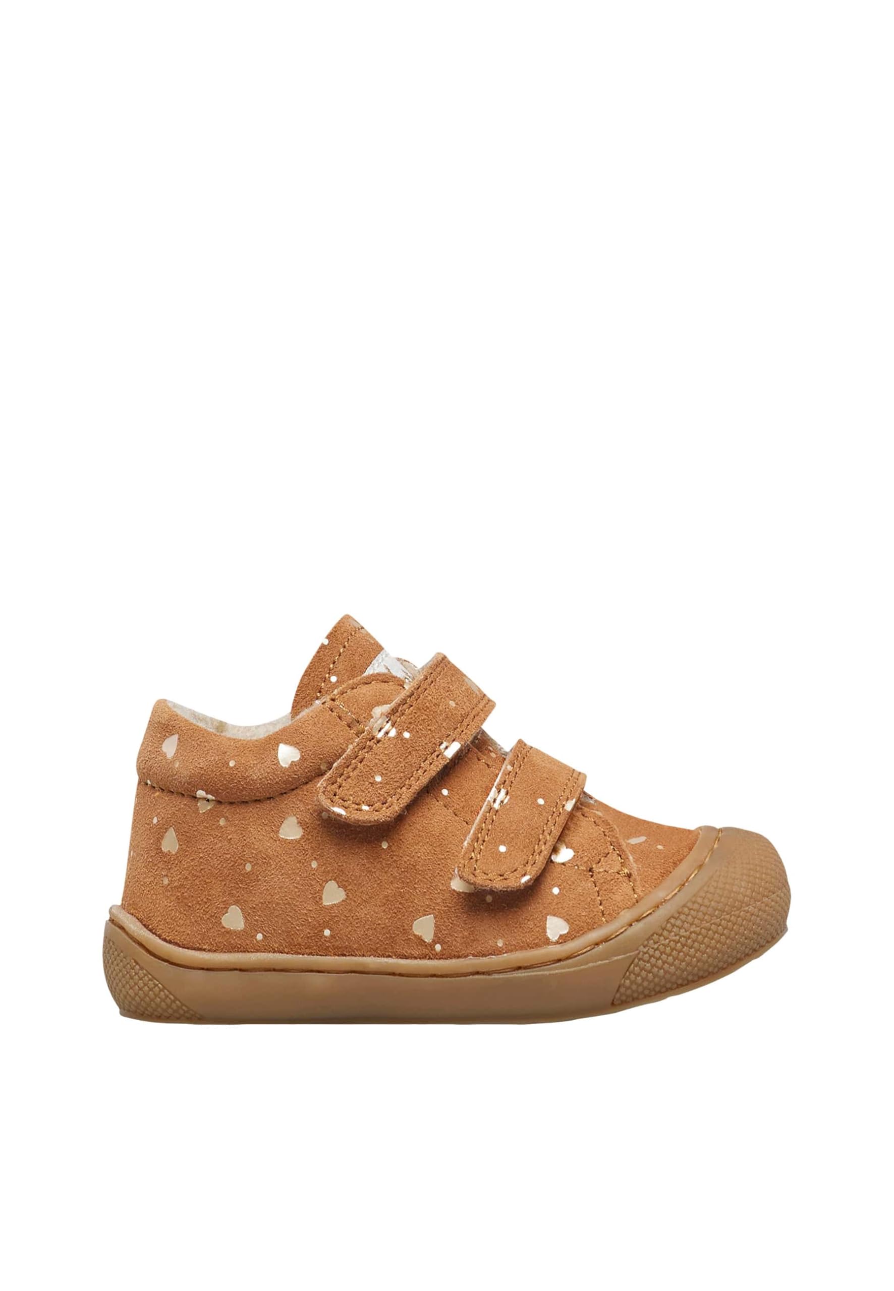 Naturino Chaussures Premiers Pas en suède, Marron- 25