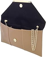 Vista 4 de JNB Embrague de caramelo sobre de charol sintético