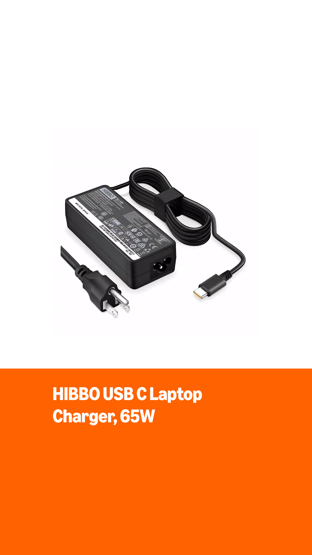 Amazon.com: 65W USB C Laptop Charger Compatible with Lenovo USB