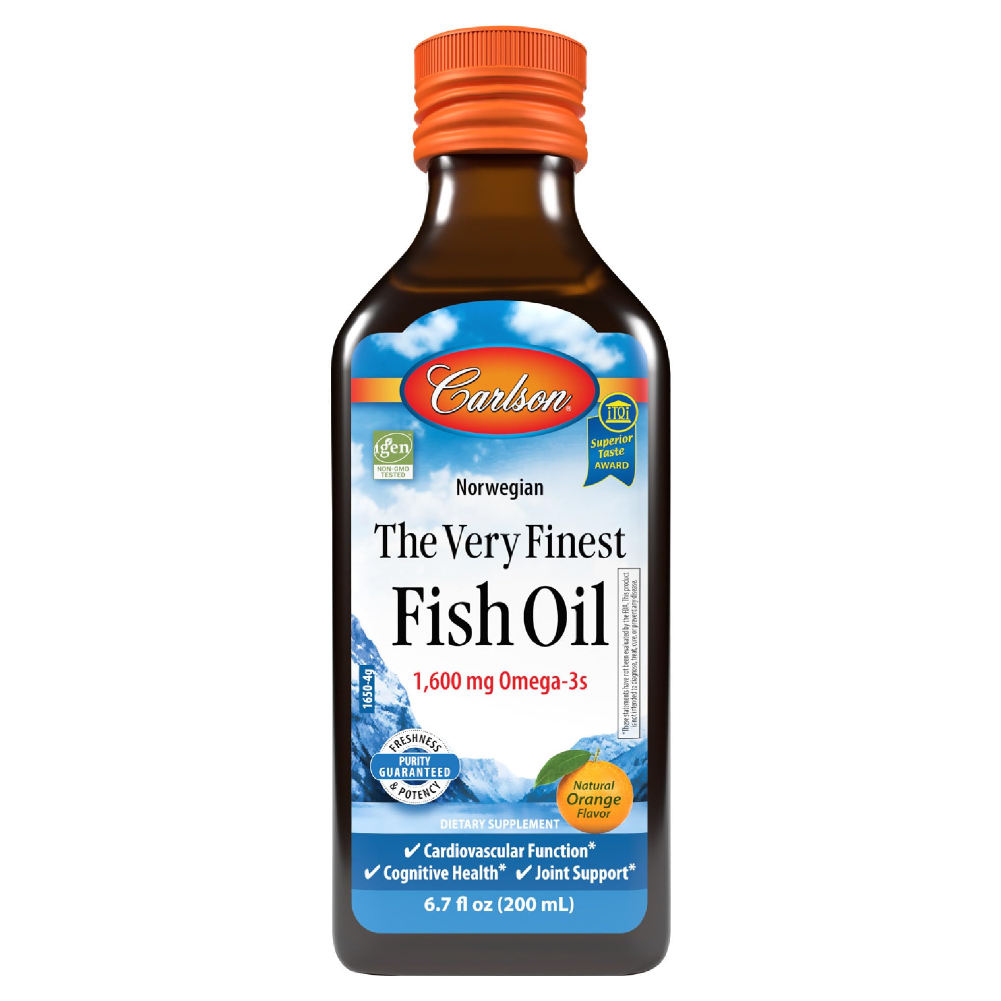 CarlsonFISHOIL ORANGE 200ML: 01650