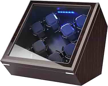 JINS &VICO WATCH WINDER 8本 Amazon.com: Watch Winder, Piano Finish with Adjustable