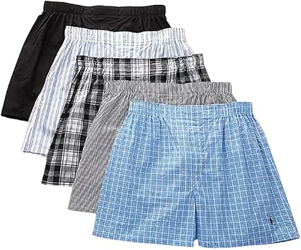 Amazon | [POLO RALPH LAUREN] [ポロ ラルフローレン] トランクス 5枚