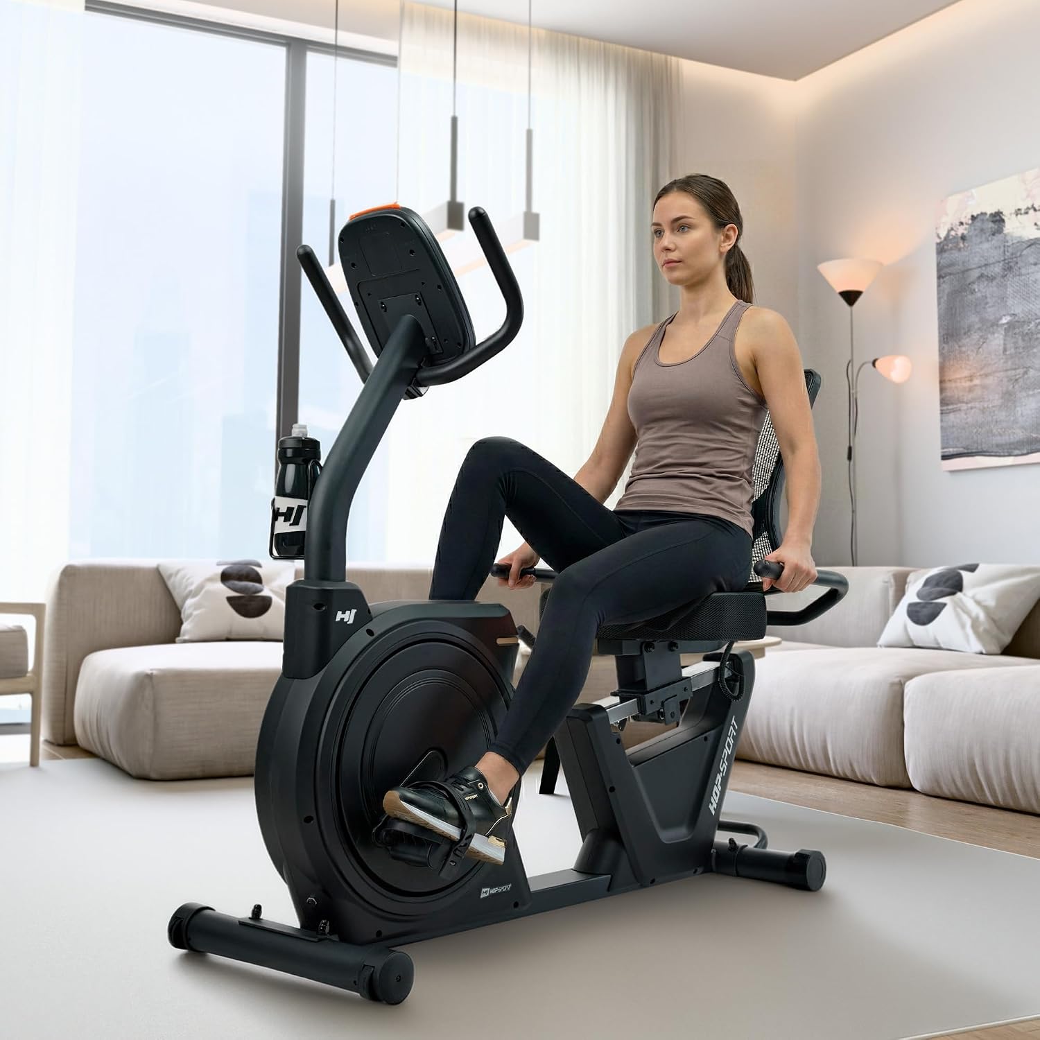 Dimensions of HOP-SPORT HS-5000L Ranker Recumbent Exercise Bike