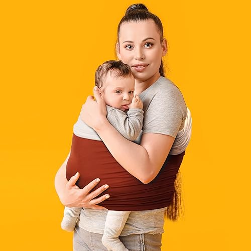 Miniatura 5 de TKKOK Portabebés, portabebés unisex, ligero y ultrasuave, fácil de llevar, perfecto para niños recién nacidos