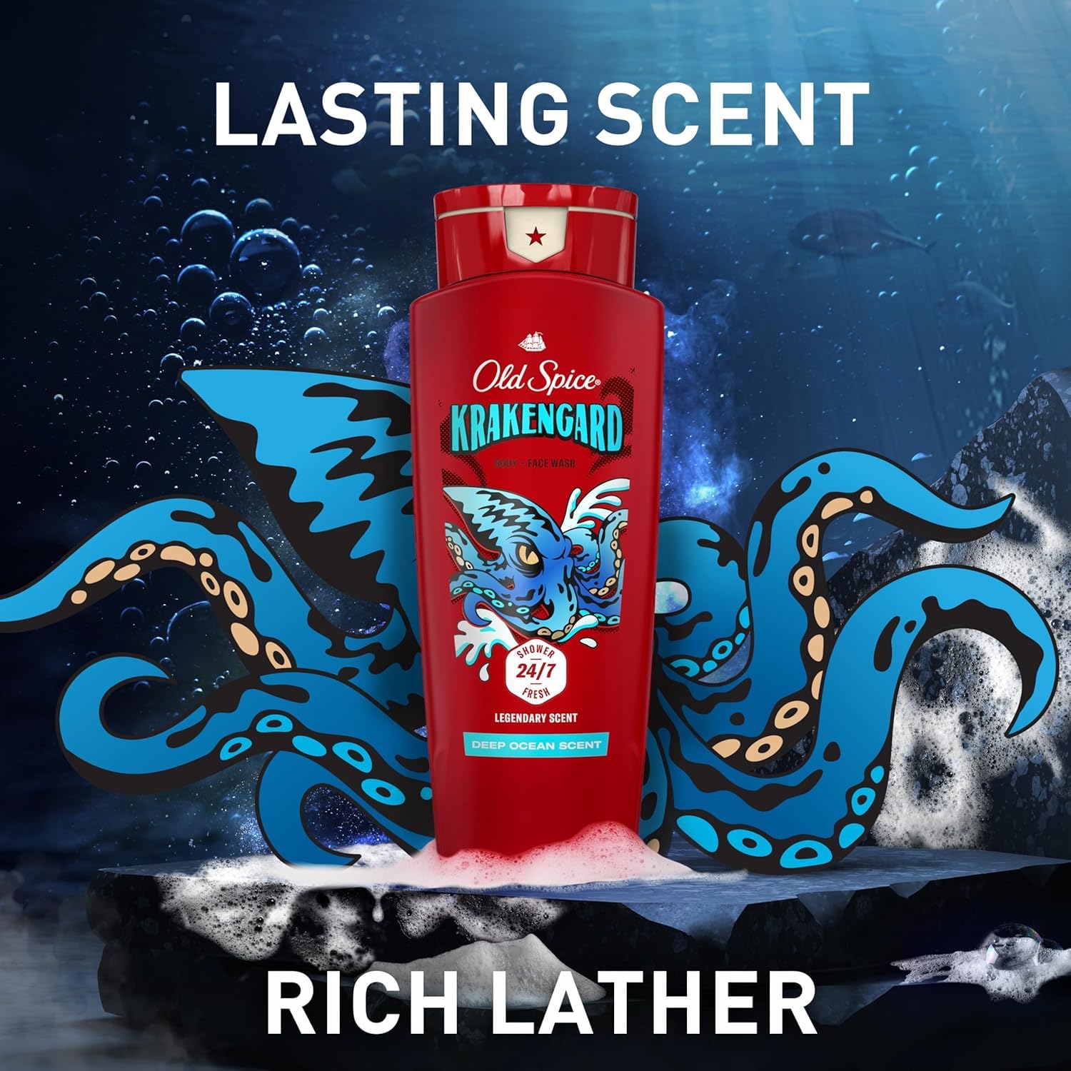 Amazon | OLD SPICE (オールドスパイス) BODY WASH KRAKENGARD 16oz