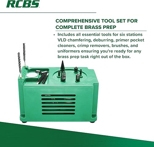 Miniatura 4 de RCBS 90390 120-240 VAC Brass Boss (Us EU Aus UK) Trim Mate Case Prep Centers